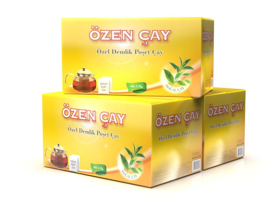 Özen Lüks Demlik Poşet Rize Çayı 5000 g